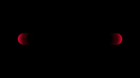 Red gradient bar frame animation with 3 variations expansion reveal from center. Video stock 334678448