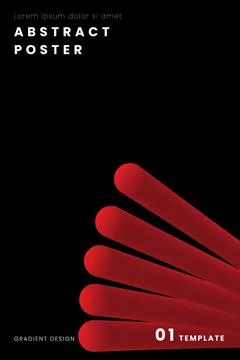 Red Gradient Blend  Ilustración de archivo