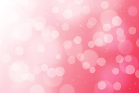 Red gradient bokeh. Stock Illustration