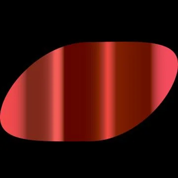 Red gradient cloud on a black background Stock Illustration