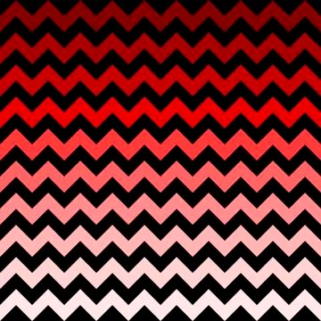 Red gradient contour abstract 3d geometrical cubes seamless pattern Stock Illustration