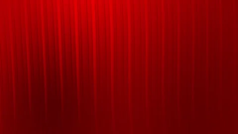 Red gradient curtain motion graphic background 4k. Suitable for presentations, w Stock Footage 281927626