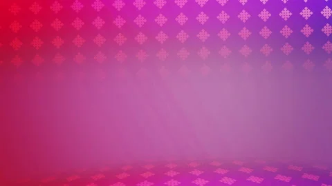 Red gradient geometric pattern with cubes Video stock 232843730