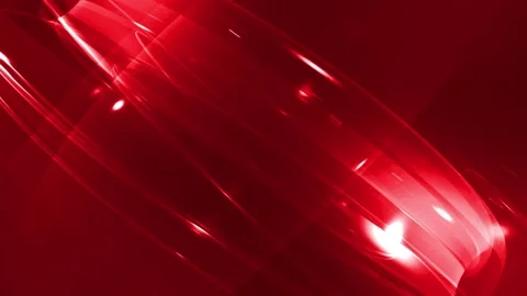Red gradient glass stripes create an abstract background suitable for modern Stock Footage 280226988