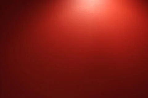 Red gradient with light shadow on abstract background Stock Photos