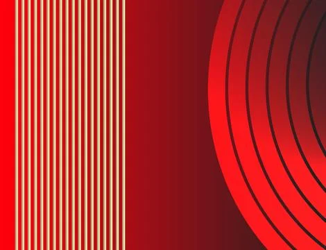 Red gradient minimal lines covers design. geometric background. vector illu.. Stock Photos