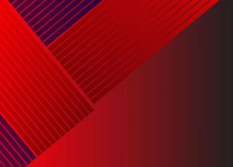 Red gradient minimal lines covers design. geometric background. vector illu.. Stock Photos