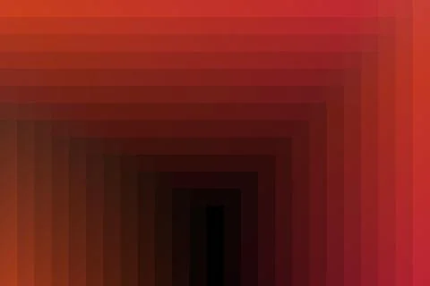 Red gradient square pattern tunnel abstract background geometric 스톡 일러스트