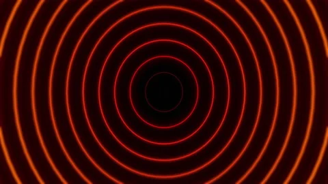 Red Gradient Waves Loopable Background Stock Footage 235787192