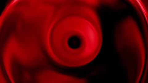 Red grainy gradient background with dynamic motion loop animated waves Stock Footage 311449307