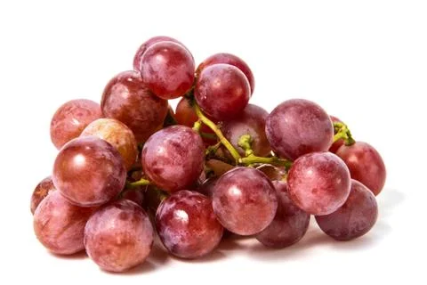 Red grape isolated on white Stock-Fotos