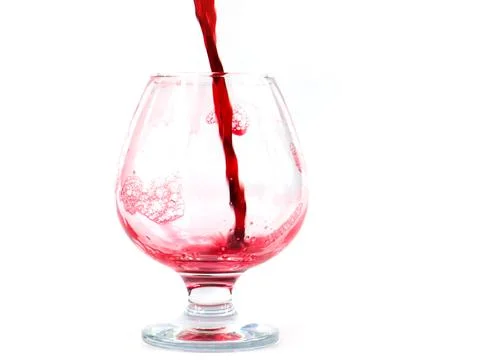 Red grape wine 写真素材
