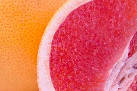 Red grapefruit background Stock Photos