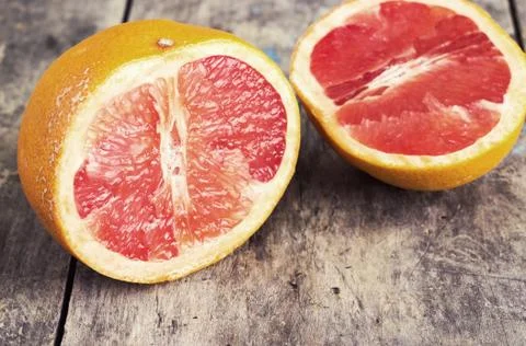 Red grapefruit Foto stock