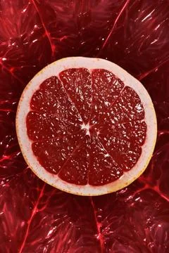 Red grapefruit Stock Photos