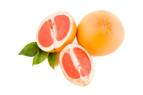 Red grapefruits Stock Photos