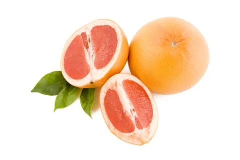 Red grapefruits Stock Photos