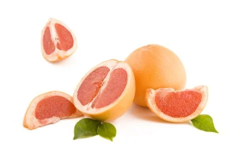 Red grapefruits Stock Photos