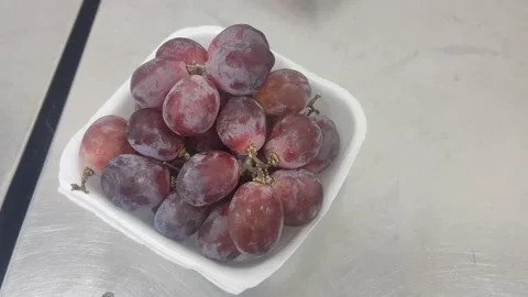 Red Grapes Stock Footage 209930754