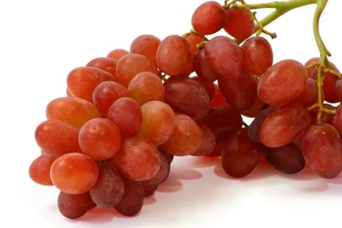 Red grapes Stock Photos