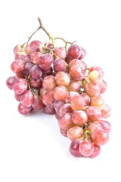 Red grapes Stock Photos