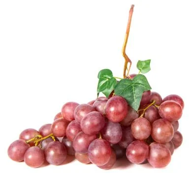 Red grapes Stock Photos