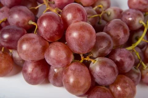 Red grapes Stock Photos