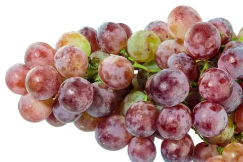 Red grapes Stock Photos