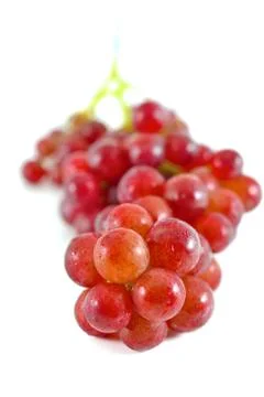 Red grapes Stock Photos