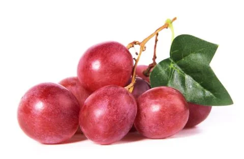 Red grapes Stock Photos