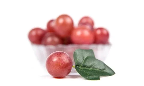 Red grapes Stock Photos