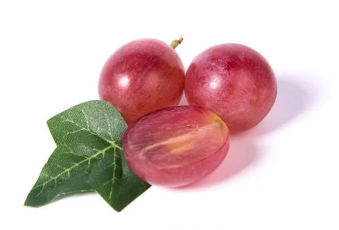 Red grapes Stock Photos