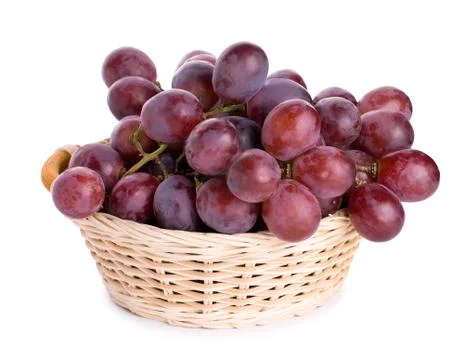 Red grapes Stock Photos