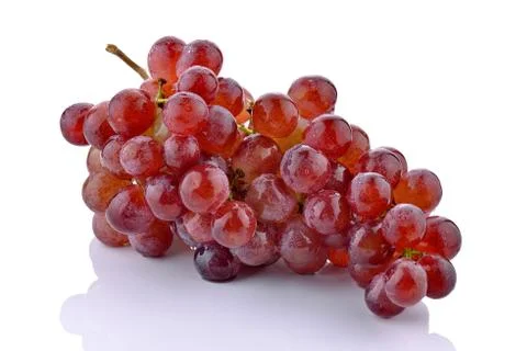 Red grapes Stock Photos