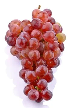 Red grapes Stock Photos
