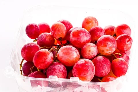 Red Grapes Stock Photos