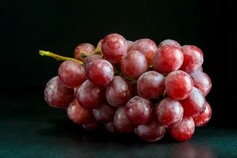 Red grapes Stock Photos