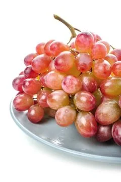 Red grapes Foto stock