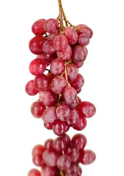 Red grapes Foto stock