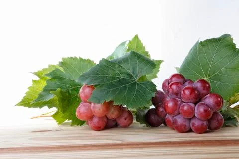 Red Grapes Stock Photos