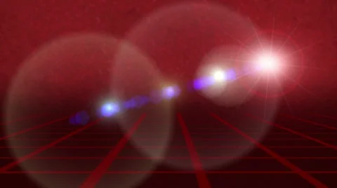 Red Graph flare Stock Footage 8647676