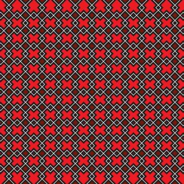Red Graphic Background Vector Illustration Stock Illustration