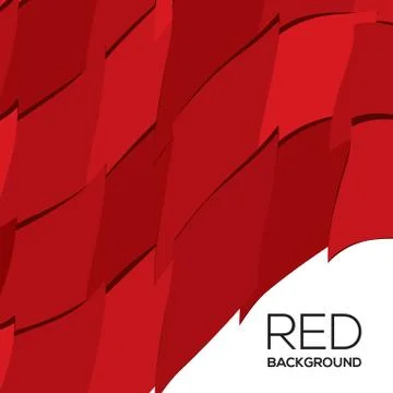 Red Graphic Background Vector Illustration Stock Illustration