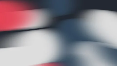 Red, gray, and blue curves background with smooth flowing lines Video stock 301197860