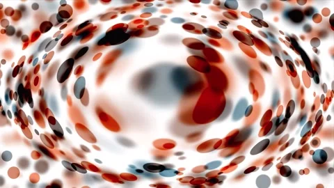 Red gray circles appearing and disappearing in the viewfinder effect, bokeh.. Stock Footage 253186649