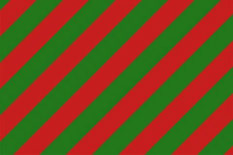 Red, green and white diagonal stripes background vector illustration. Candy cane 스톡 일러스트