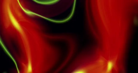 Red, green and yellow beams of light have the structure of a plasma Stock Footage 242586994