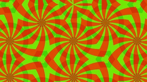 Red green background changing the form Stock Illustration
