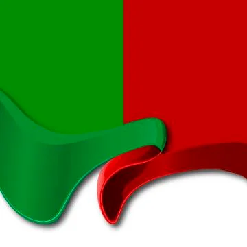 Red green background with lines Stock Illustration