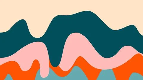 Red green blend background Stock Illustration